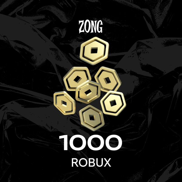 1000 Robux ключ активации - ZONG