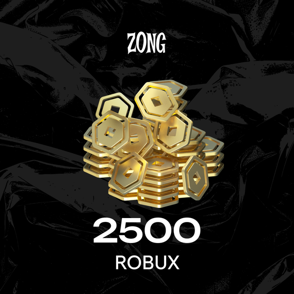 2500 Robux ключ активации - ZONG