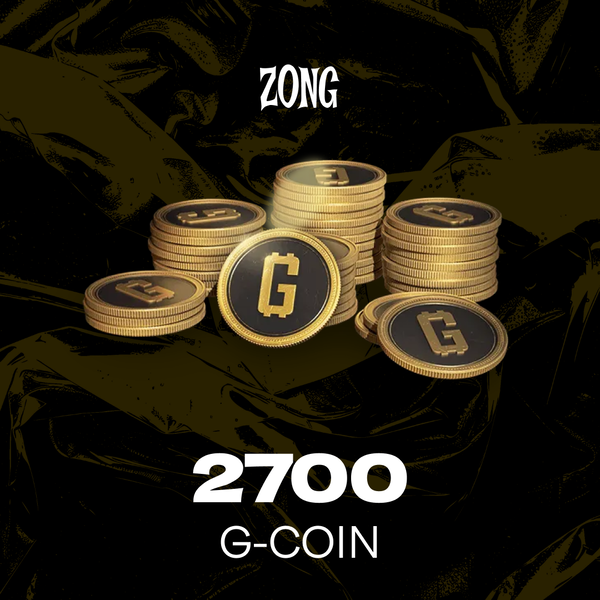 2500+200 G-Coins ключ активации - ZONG