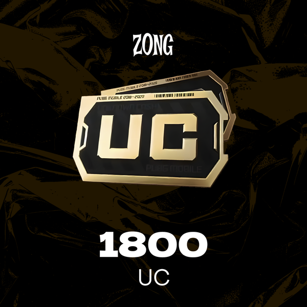 1800 UC пополнение по ID - ZONG