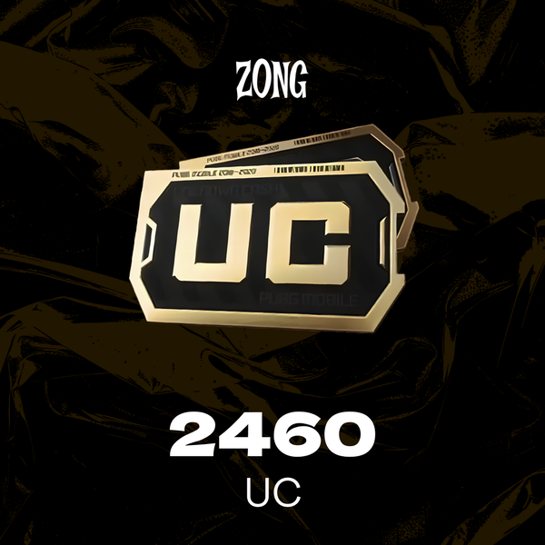 2460 UC пополнение по ID - ZONG