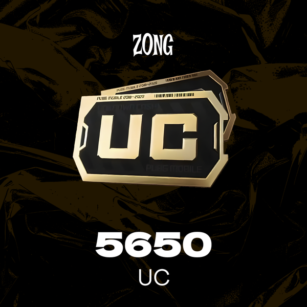 5650 UC пополнение по ID - ZONG