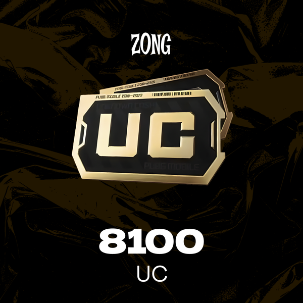 8100 UC пополнение по ID - ZONG