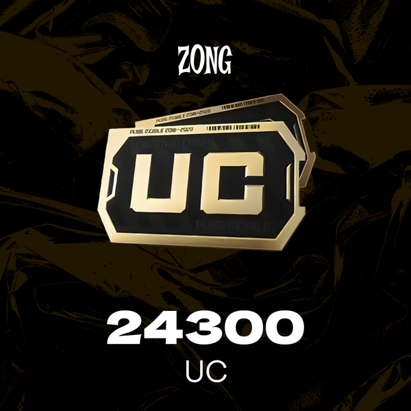 24300 UC пополнение по ID - ZONG