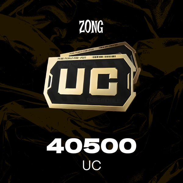 40500 UC пополнение по ID - ZONG